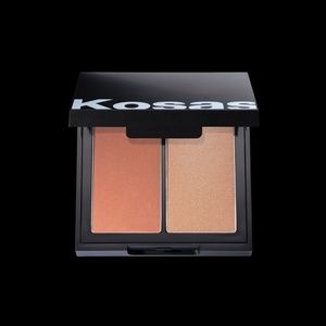 Kosas Papaya 1972 Color & Light Pressed Powder Palette (Warm Peach)